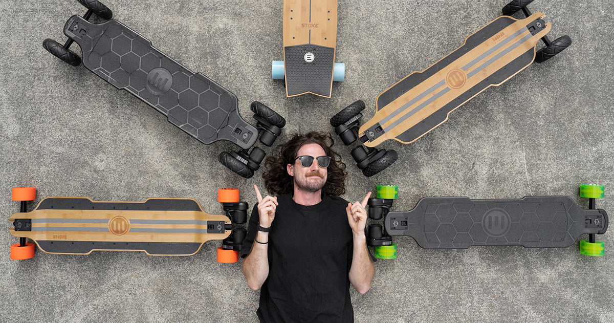 Evolveskateboard 電動スケボー GTR bamboe 1st SKATE ELECTRICO