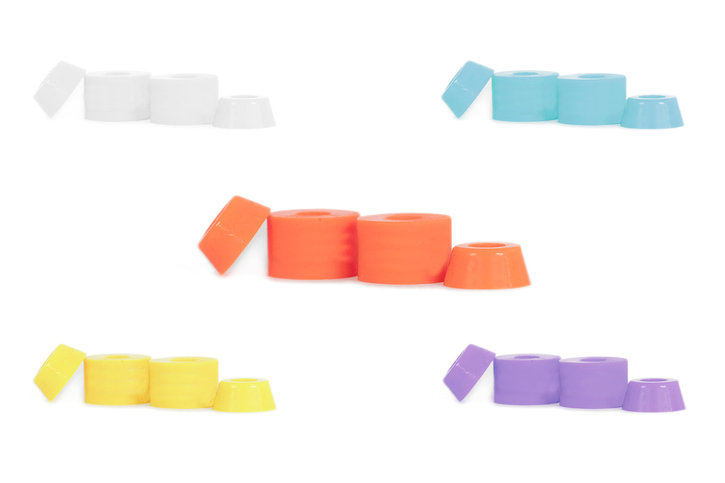 Bushings de Alto Rendimento - Evolve Skateboards