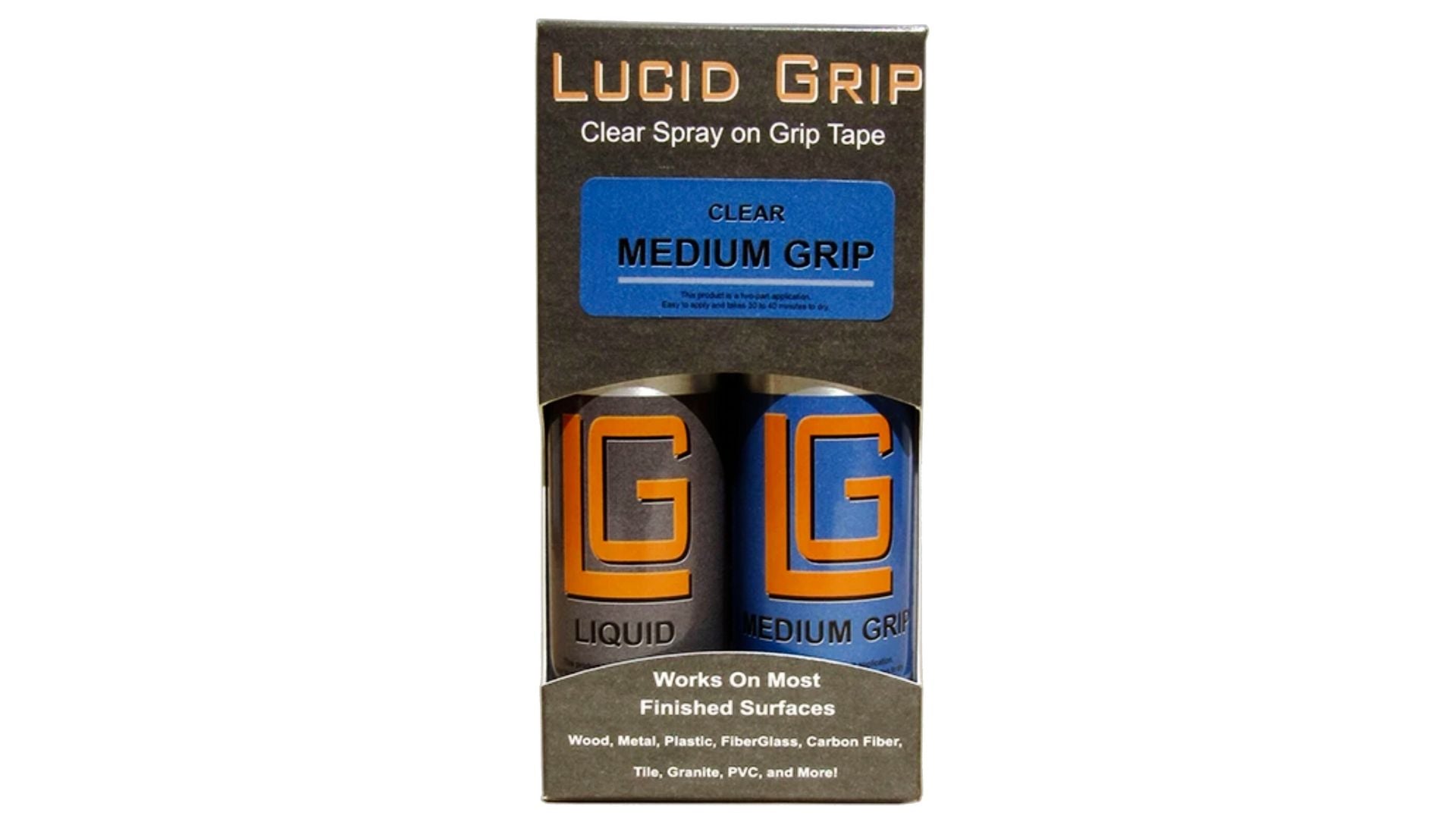 Spray de Limpeza e Grip Tape Transparente - Lucid Grip