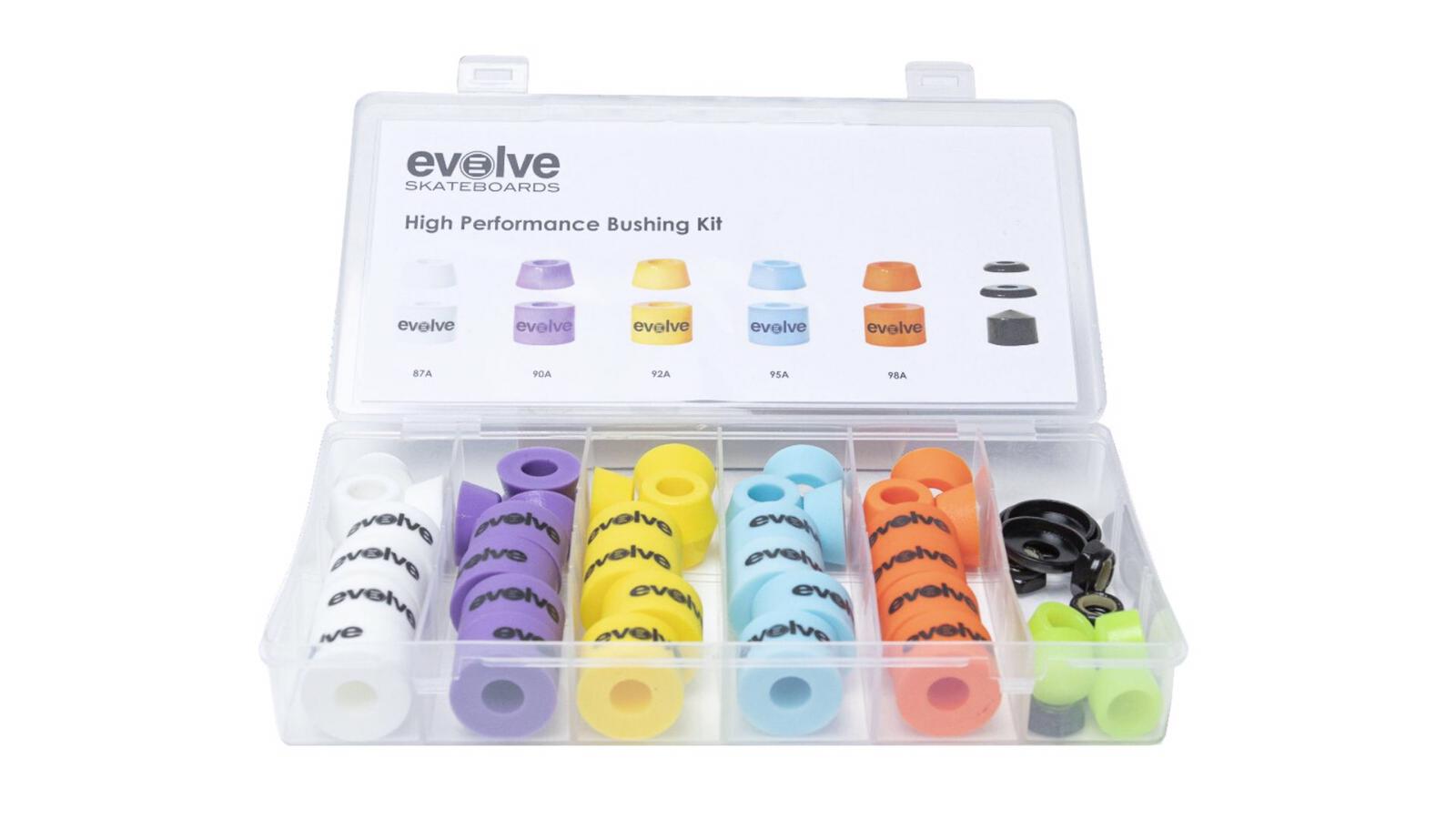 Bushings Kit completo - Evolve Skateboards - Evolve Skateboards EspañaKitEvolve Skateboards EspañaEvolve Skateboards EspañaACAEBSMXPPBushings Kit completo - Evolve Skateboards
