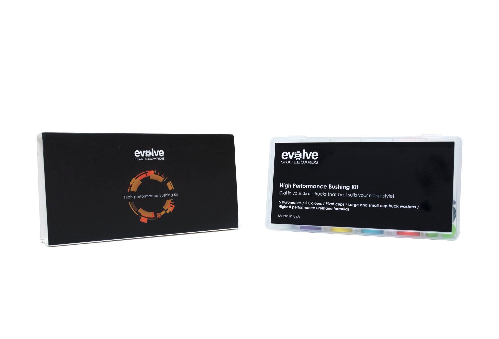 Bushings Kit completo - Evolve Skateboards - Evolve Skateboards EspañaKitEvolve Skateboards EspañaEvolve Skateboards EspañaACAEBSMXPPBushings Kit completo - Evolve Skateboards