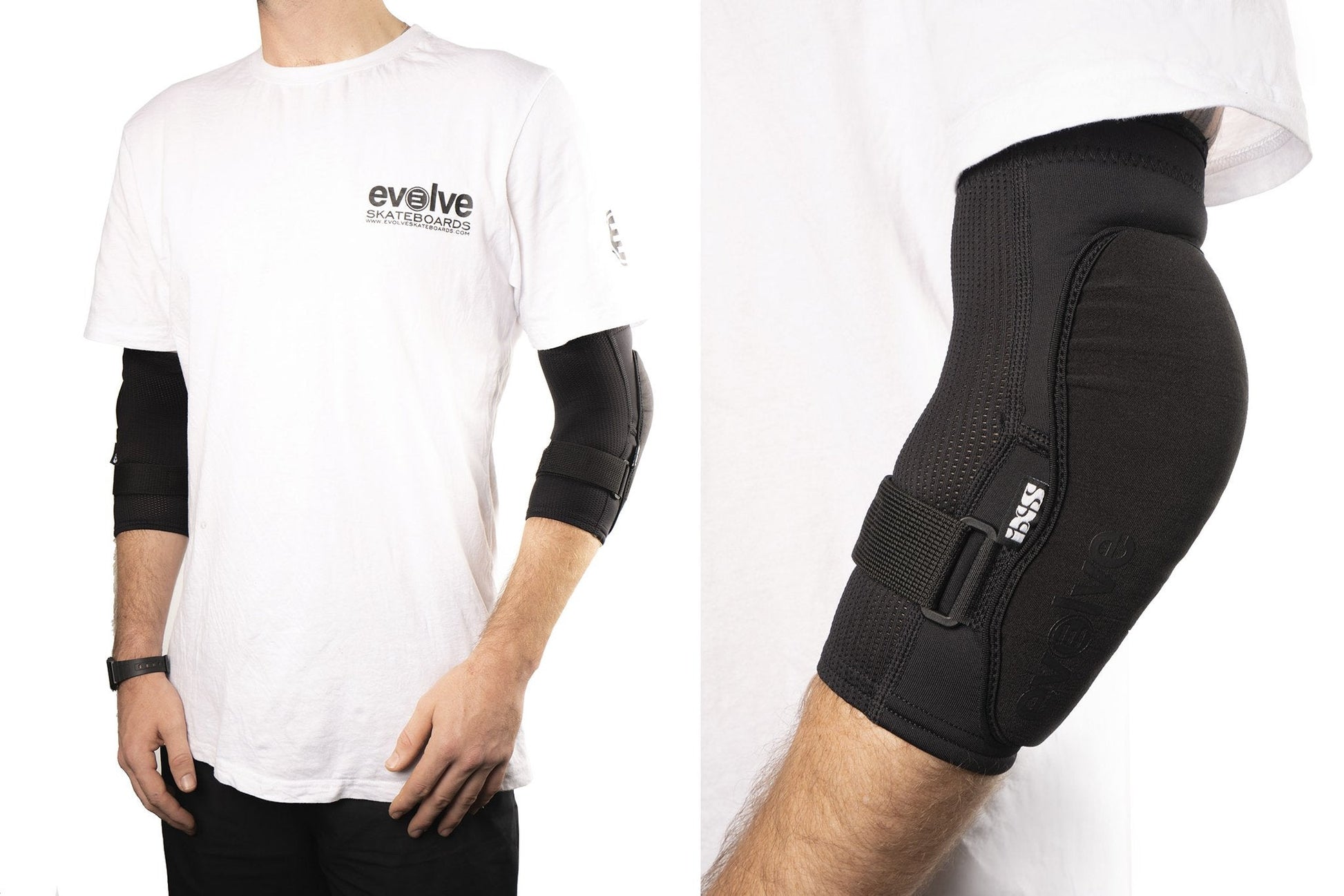 Coderas Evolve iXS Flow Evo - Evolve Skateboards EspañaProtecciónEvolve Skateboards EspañaEvolve Skateboards EspañaACIXSELBLMD - 1Coderas Evolve iXS Flow EvoTALLA M