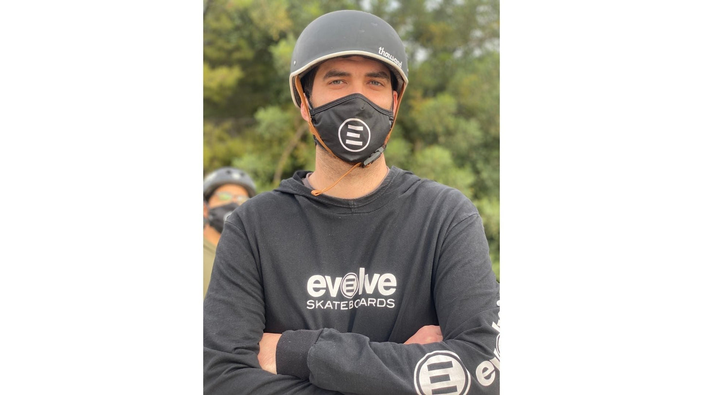 Mascarilla - Evolve Skateboard - Evolve Skateboards EspañaMascarillaEvolve Skateboards EspañaEvolve Skateboards EspañaMascarilla - Evolve SkateboardM