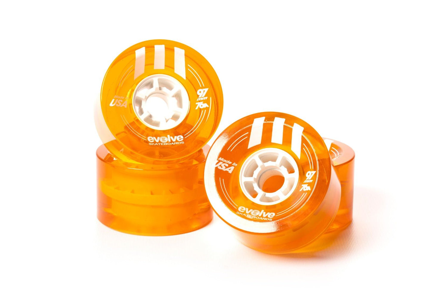 NUEVAS Ruedas Evolve Ice Wheels Street 97mm - Evolve Skateboards - Evolve Skateboards EspañaRueda StreetEvolve Skateboards EspañaEvolve Skateboards EspañaNUEVAS Ruedas Evolve Ice Wheels Street 97mm - Evolve SkateboardsICE NARANJA